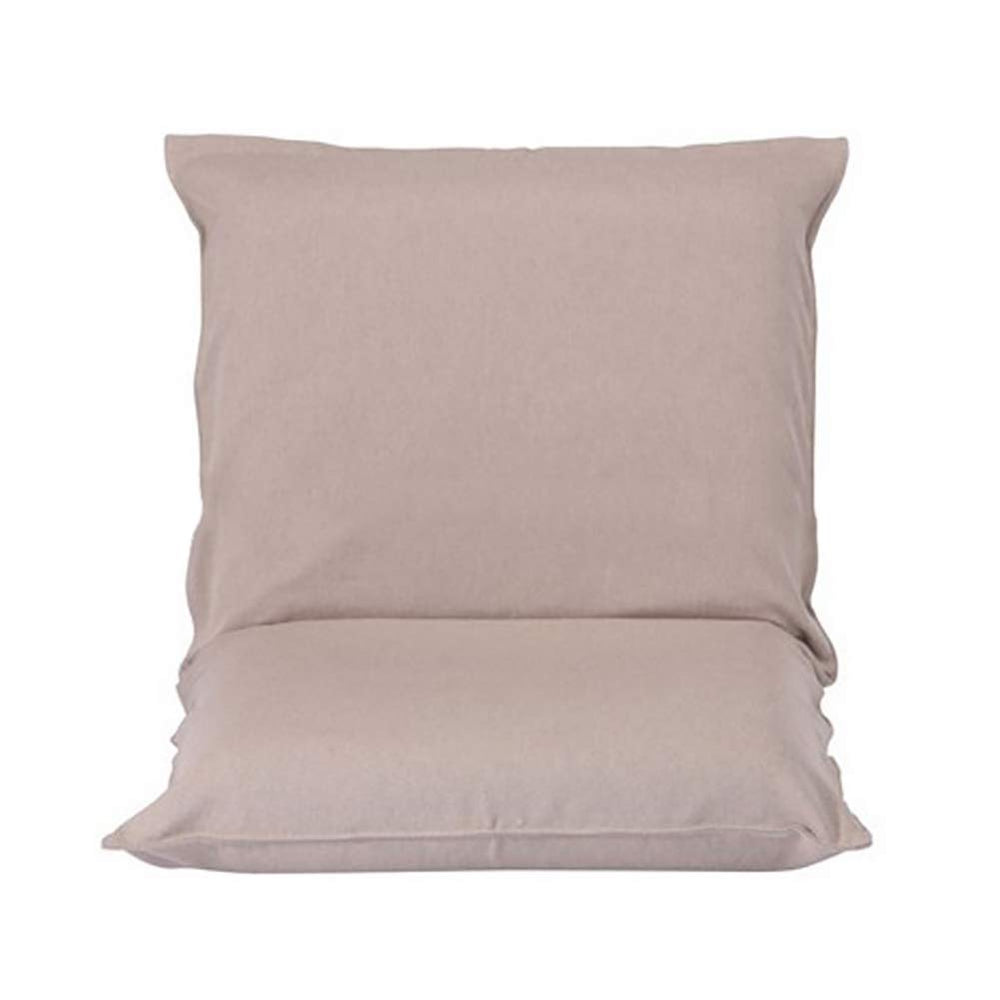 Foldable High Back Chair Cushion with Adjustable Back Support