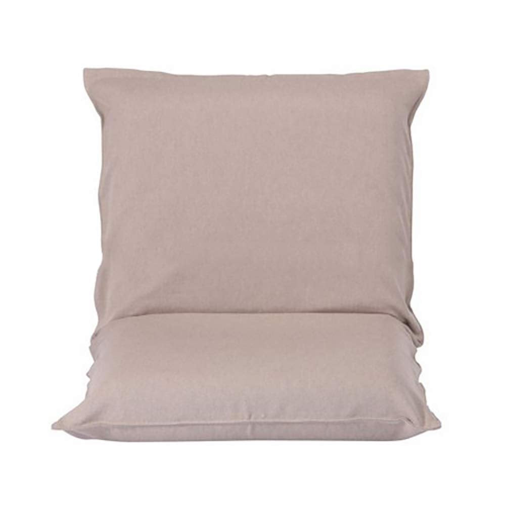 Foldable High Back Chair Cushion with Adjustable Back Support
