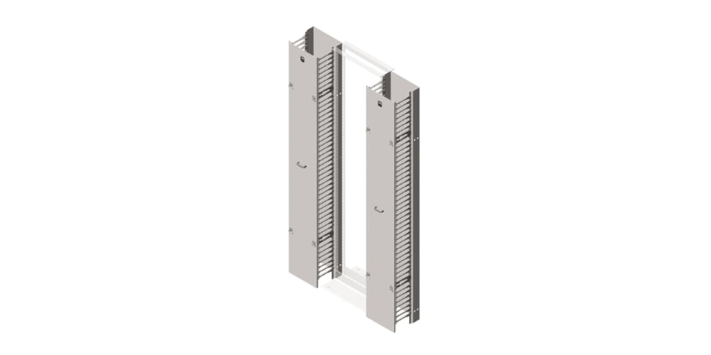 Rack Cable Management Panel with Extended Finger Design