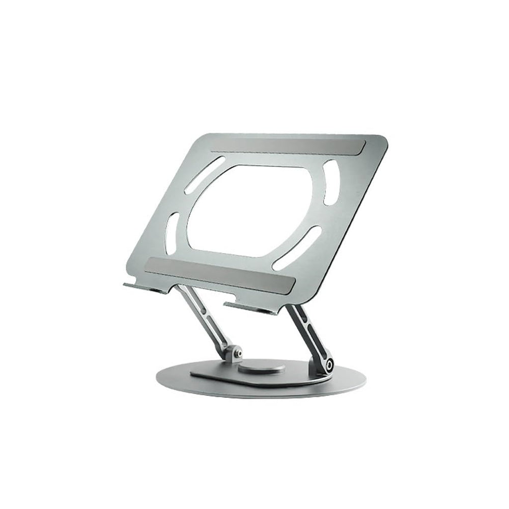 Rotating Adjustable Aluminum Laptop Stand with Cooling Design
