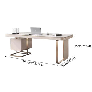 Modern Slate Home Office Writing Desk