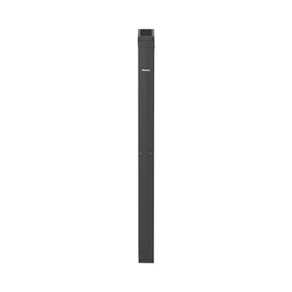 Dual-Sided Vertical Steel Cable Manager 7 ft x 6 in