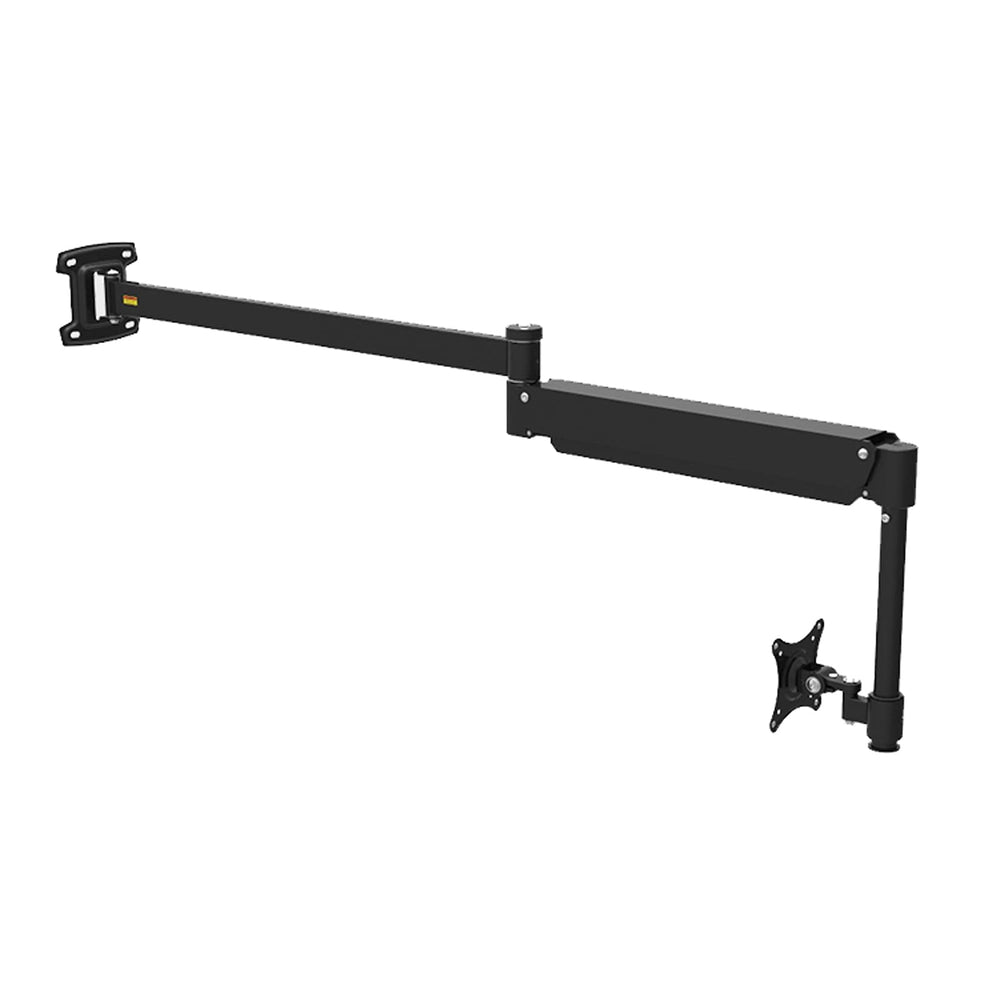 Extra Long Gas Spring Wall Mount Monitor Arm for 15–27" Screens