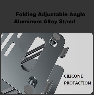 Portable Height Adjustable Aluminum Laptop Stand