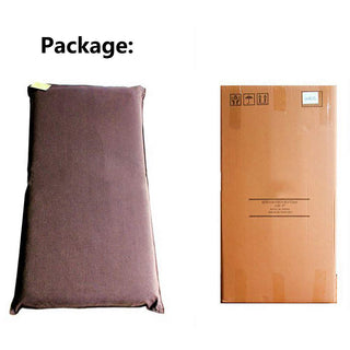 Foldable High Back Chair Cushion with Adjustable Back Support