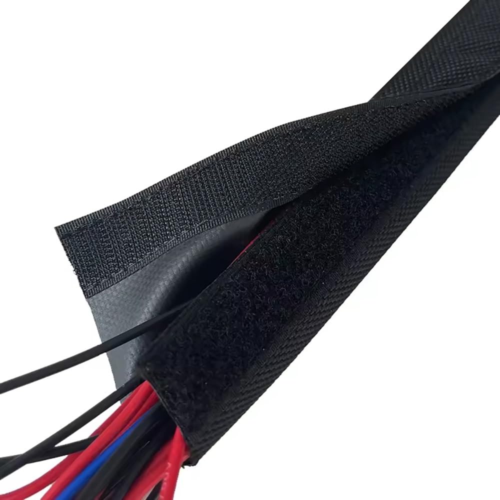 20M Reusable Flame-Retardant Cable Management Sleeve