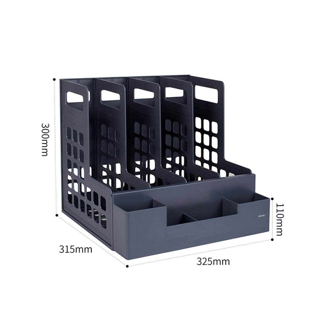 Desktop Magazine & File Organizer Tray