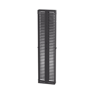 Dual-Sided Vertical Steel Cable Manager 7 ft x 6 in