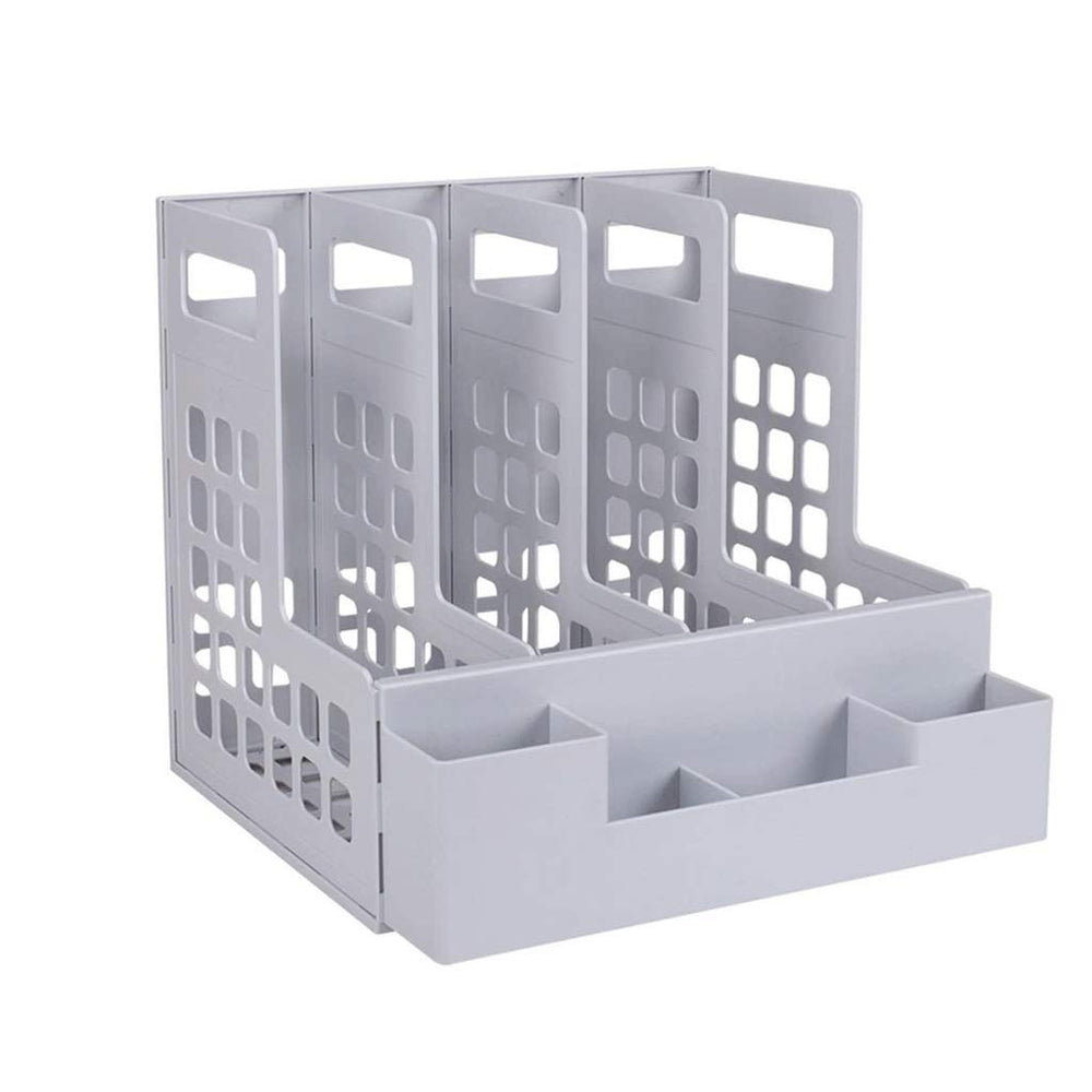 Desktop Magazine & File Organizer Tray