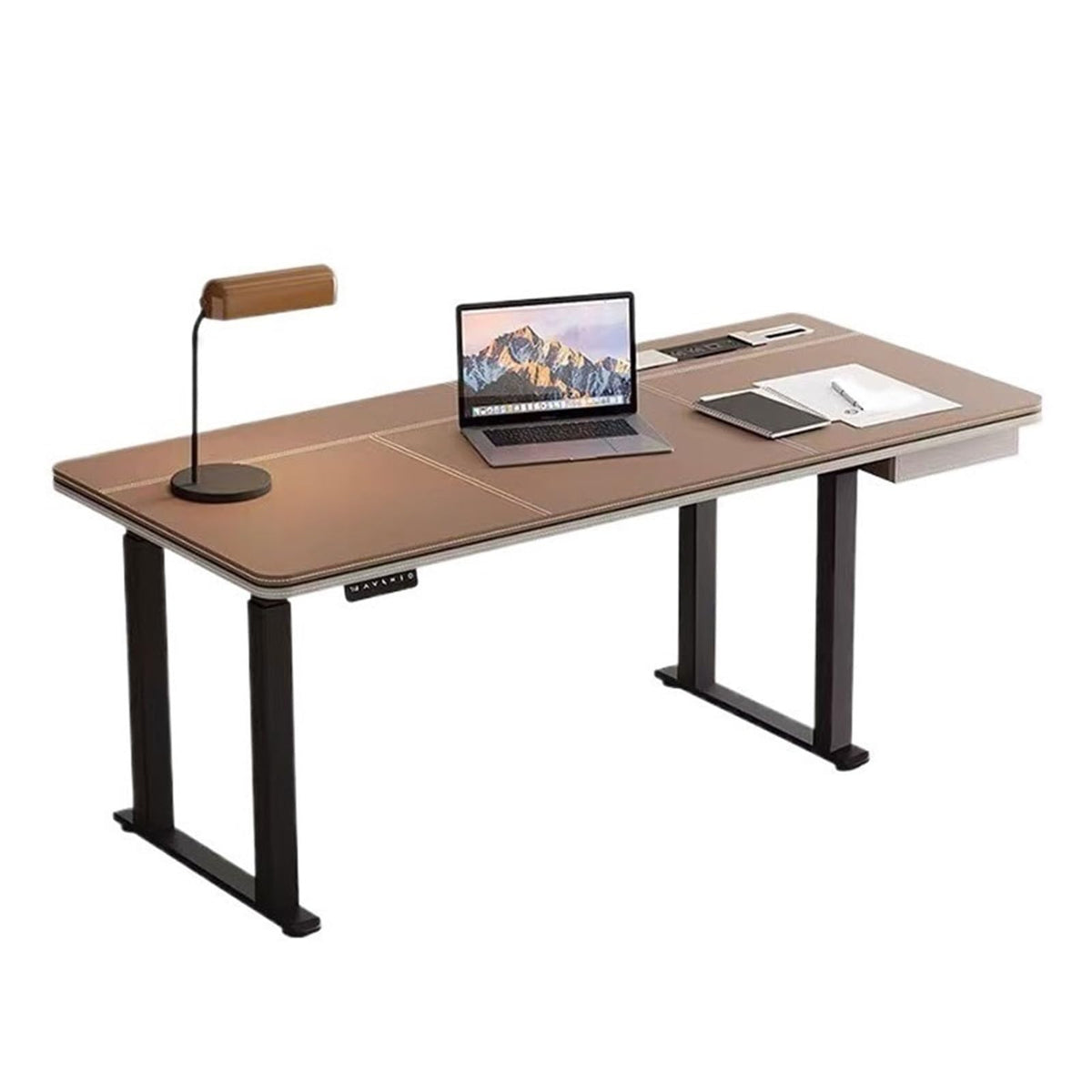 Height Adjustable Electric Standing Desk with Charging Outlets