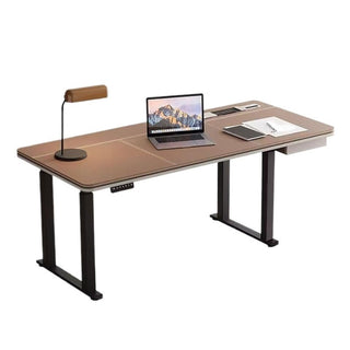 Height Adjustable Electric Standing Desk with Charging Outlets