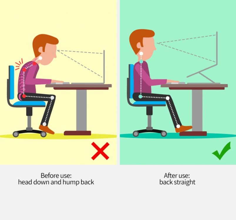 Adjustable Folding Aluminum Laptop Stand with Cooling Design
