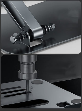 Portable Height Adjustable Aluminum Laptop Stand