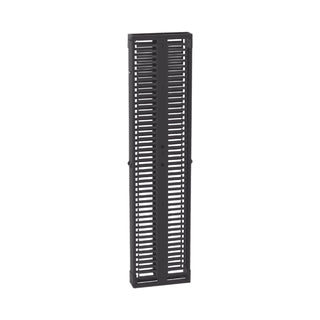 Dual-Sided Vertical Steel Cable Manager 7 ft x 6 in