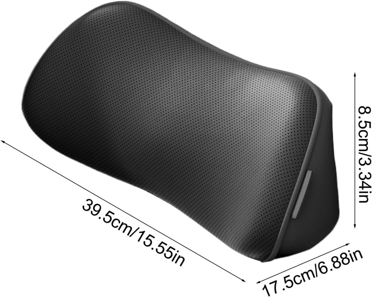 Ergonomic Memory Foam Lumbar Support Cushion with Non-Slip Design