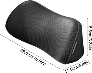 Ergonomic Memory Foam Lumbar Support Cushion with Non-Slip Design