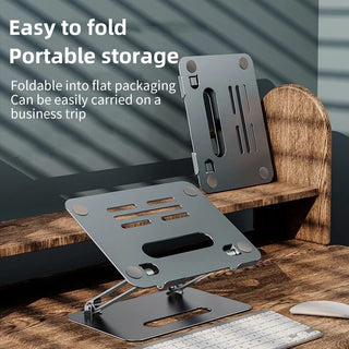Portable Height Adjustable Aluminum Laptop Stand