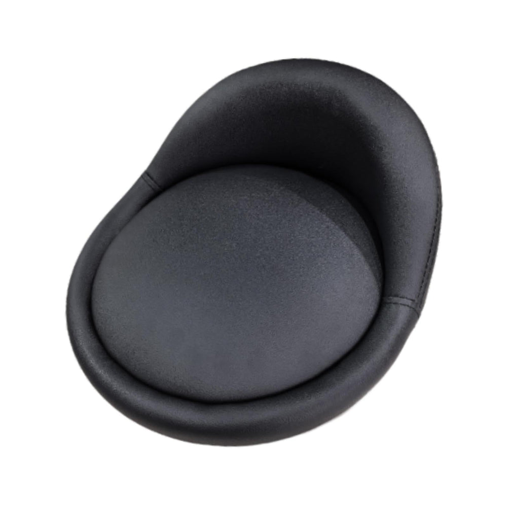 Black PU Leather Bar Stool Replacement Seat Cushion