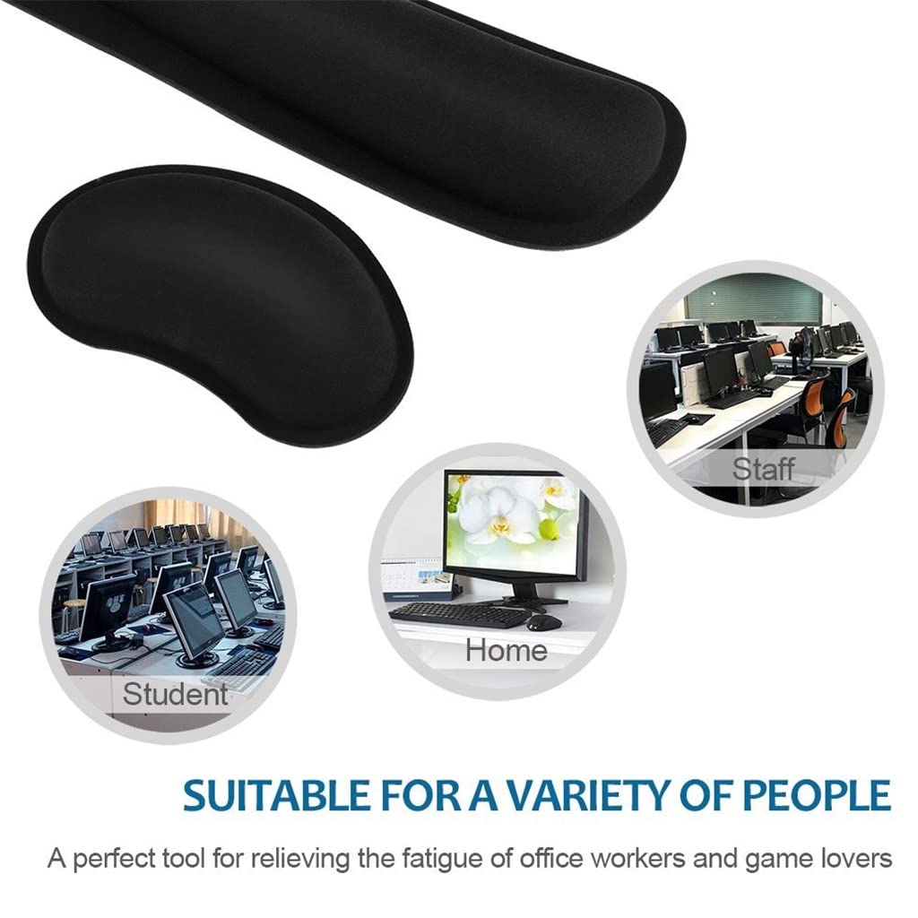 Ergonomic Mouse Pad with Wrist Rest for Office & Gaming
