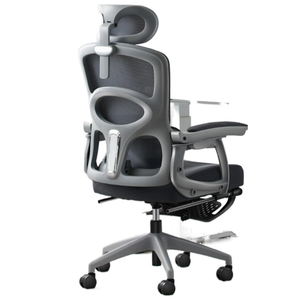Ergonomic Swivel Office Chair with Rolling Base
