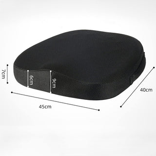 Ergonomic Memory Foam Seat Cushion with Pressure Relief Support