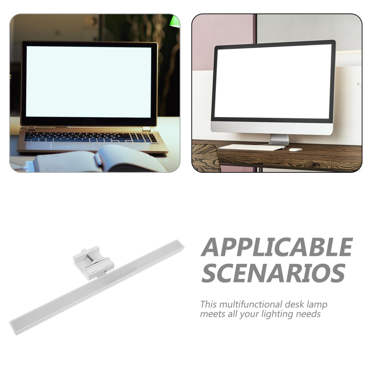 COHEALI LED Monitor Light Bar, Computer Screen Lamp for Eye Care