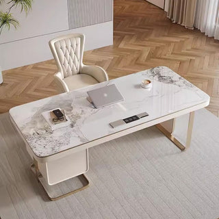 Modern Slate Home Office Writing Desk