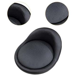 Black PU Leather Bar Stool Replacement Seat Cushion
