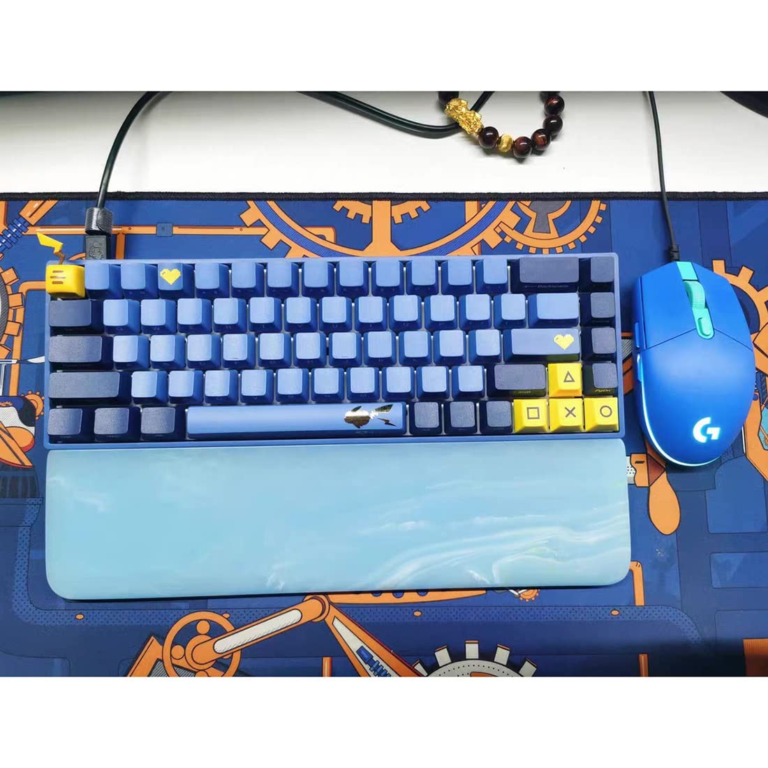 Resin Keyboard Wrist Rest & Palm Support