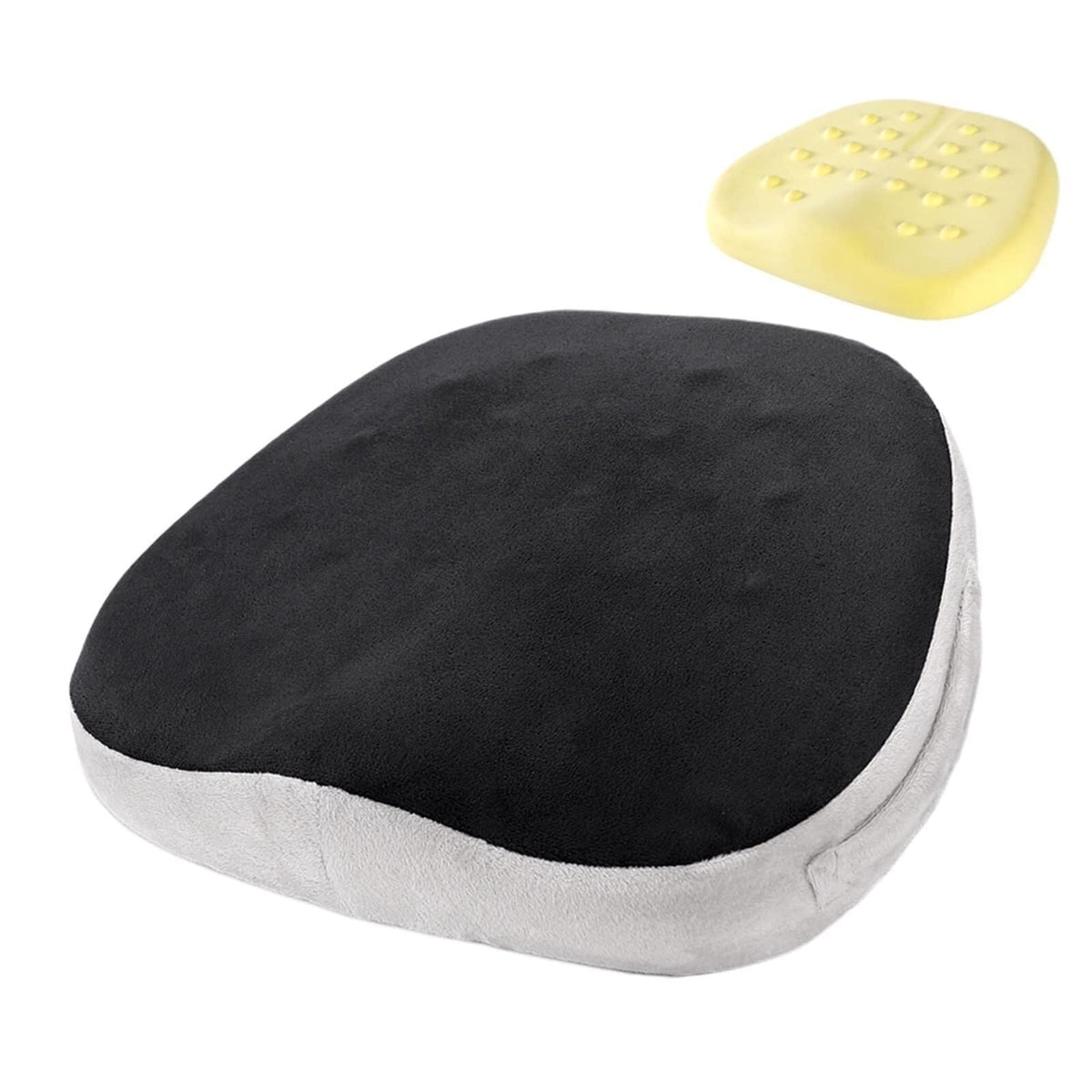 Ergonomic Memory Foam Seat Cushion with Pressure Relief Support