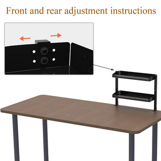 Adjustable Clamp-On Desktop Storage Shelf & Organizer