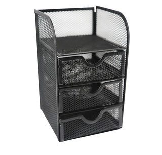 Huron Desktop Mini 3-Drawer Supplies Organizer