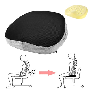 Ergonomic Memory Foam Seat Cushion with Pressure Relief Support