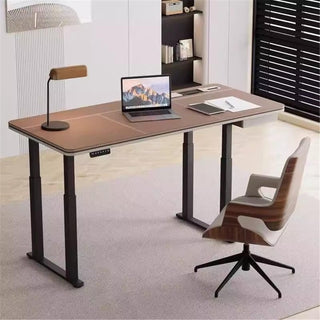 Height Adjustable Electric Standing Desk with Charging Outlets