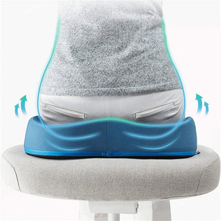 Breathable Memory Foam Ergonomic Seat Cushion for Office Chair