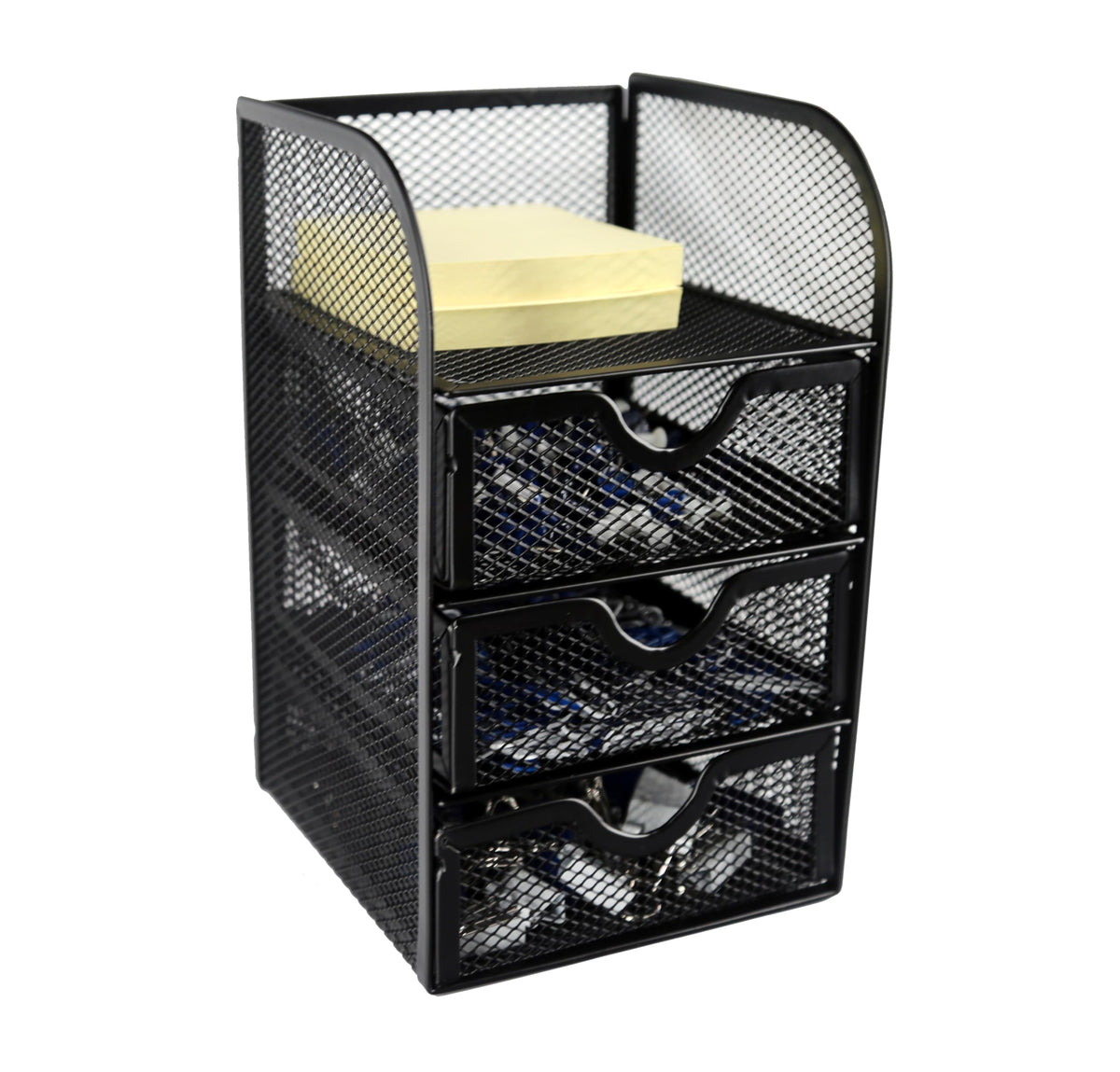 Huron Desktop Mini 3-Drawer Supplies Organizer
