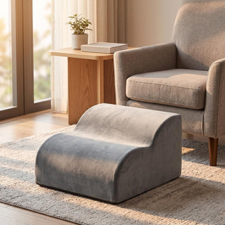 Ergonomic Supportive Under Desk Footrest with Removable Cover
