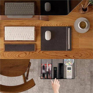 Metal Under-Desk Drawer Organizer for Office Supplies
