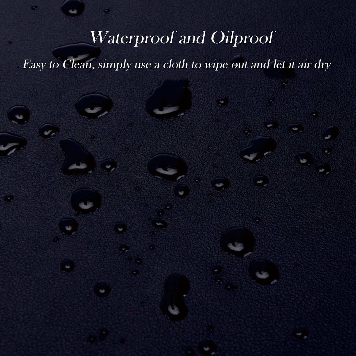 90 × 40cm Waterproof Non-Slip Desk Mat with Edge Protection